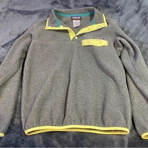 Womens Light Weight Synchilla Snap T Pullover